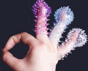 bao cao su đôn dên ngón tay