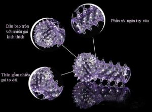 bao cao su đôn dên ngón tay