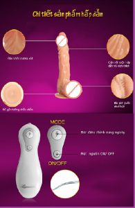 dương vật rung ngoáy sạc pin loveaider imperial