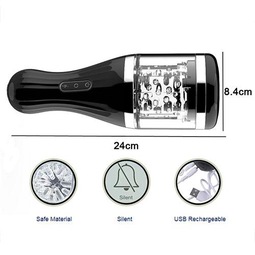 Máy Bú Mút Rung Xoay Tự Động Cho Nam DIBE