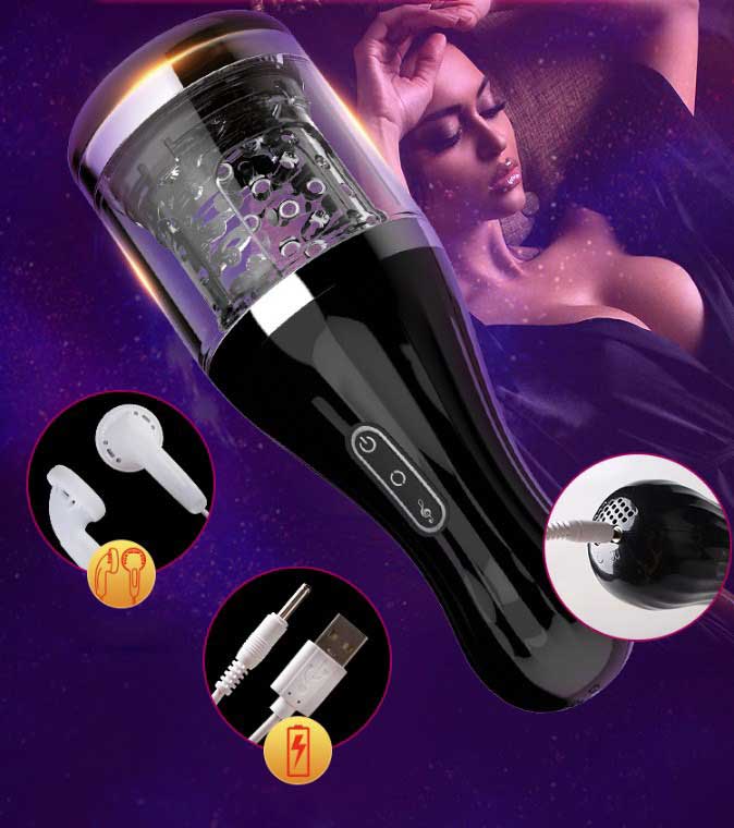 Máy Bú Mút Rung Xoay Tự Động Cho Nam DIBE