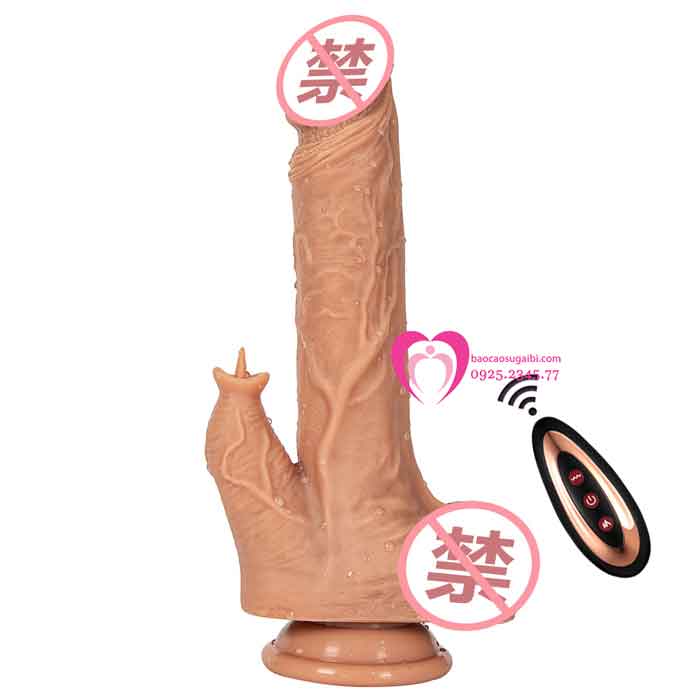 Dương vật giả thụt rung liếm hạt le làm nàng tê tái