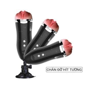 Âm đạo giả gắn tường rung rên JIUAI 41