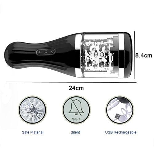 Máy Bú Mút Rung Xoay Tự Động Cho Nam DIBE