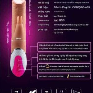 Dương Vật Giả Rung Ngoáy Siêu Mạnh Indulge