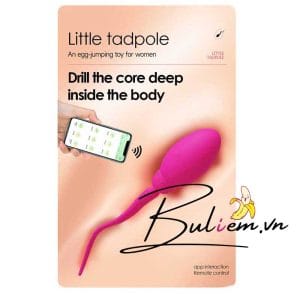 Trứng Rung Điều Khiển Qua App Rung Cực Mạnh Ngụy Trang Nòng Nọc