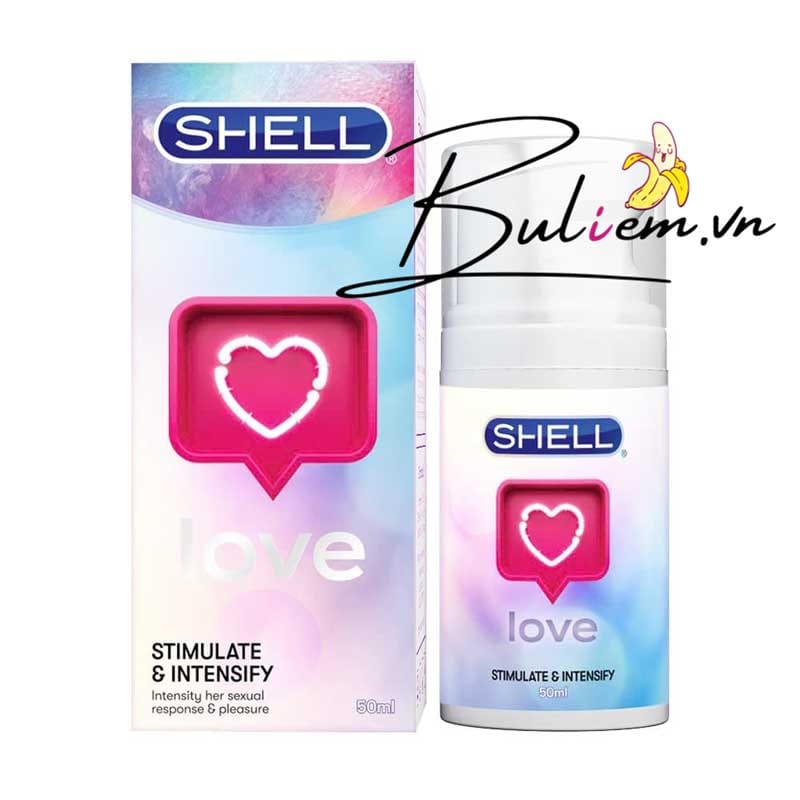 GEL BÔI TRƠN TĂNG KHOÁI CẢM NỮ SHELL LOVE